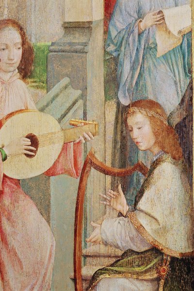 The Annunciation (detail) by Taborda Vlame Frey, Carlos
